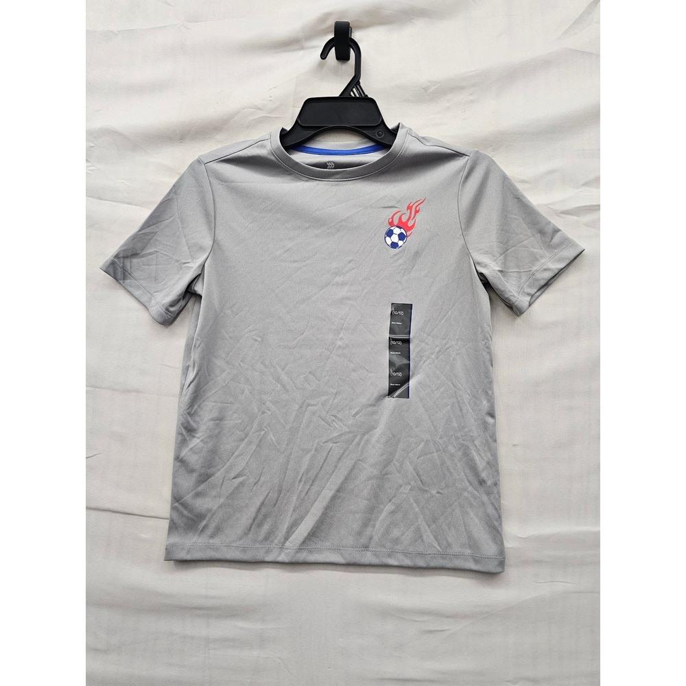 All in Motion Boys Soccer North America Gray Polyester Athletic Size Large